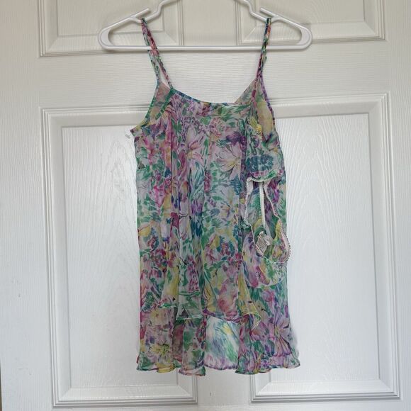 Vintage Victorias Secret Floral Print Babydoll Teddy With Panties Gold Label - Picture 2 of 4